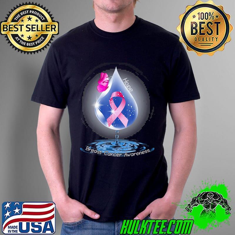 Hope water butterfly breast cancer awareness s Unisex Hope water butterfly breast cancer awareness s Unisex