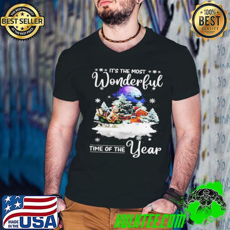 Horse It’s The Most Wonderful Time Of The Year Christmas Shirt