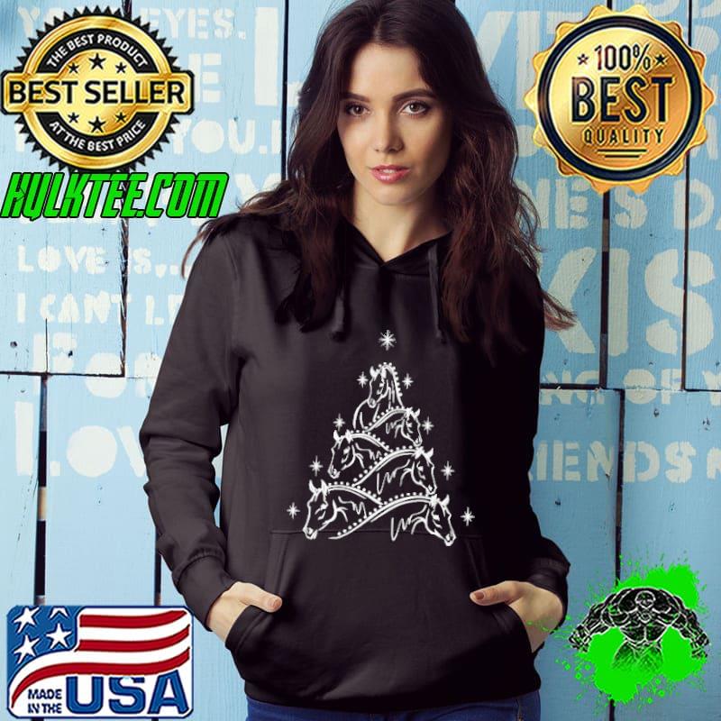 Horses Christmas Tree Shirt