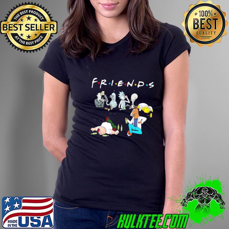 Hot Bender Homer Simpson Rick Bojack Horseman Friends Shirt Ladies Tee Hot Bender Homer Simpson Rick Bojack Horseman Friends Shirt Ladies Tee