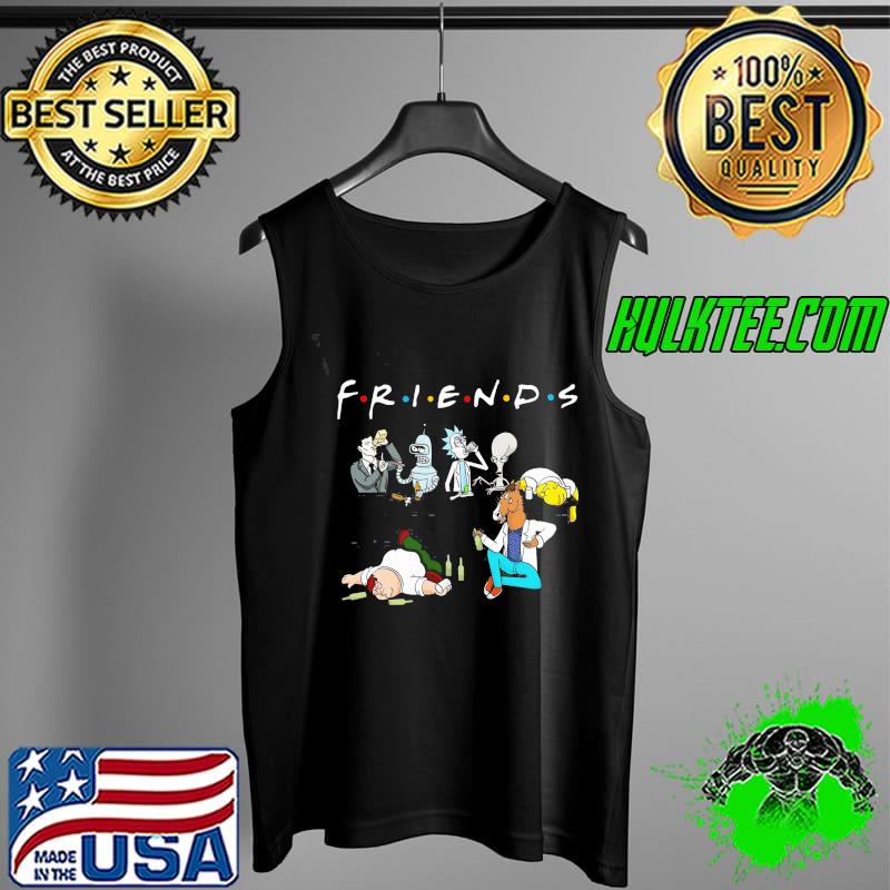 Hot Bender Homer Simpson Rick Bojack Horseman Friends Shirt Tank Top Hot Bender Homer Simpson Rick Bojack Horseman Friends Shirt Tank Top
