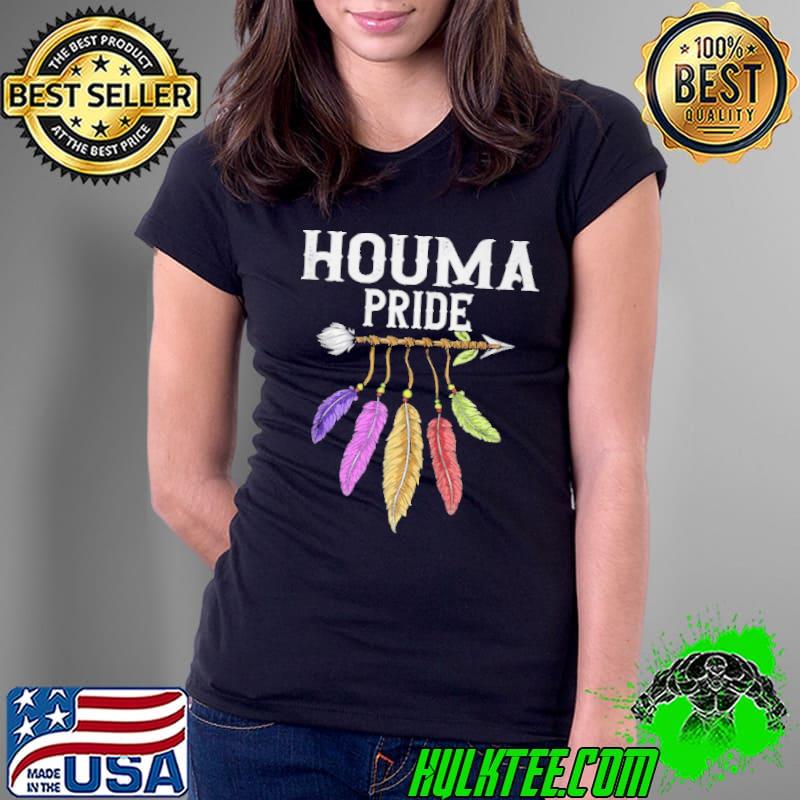 HOUMA NATIVE AMERICAN GIRL HOUMA FEMALE RELATED SHIRT Ladies Tee HOUMA NATIVE AMERICAN GIRL HOUMA FEMALE RELATED SHIRT Ladies Tee