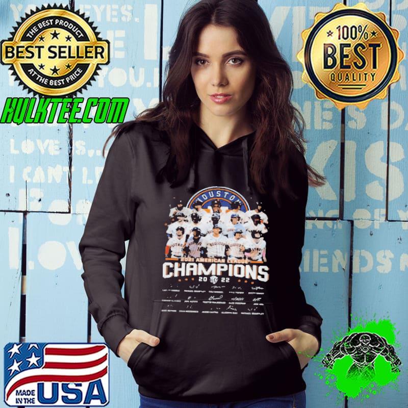 Houston Astros 2021 American League Champions 2022 ALCS Signatures Shirt