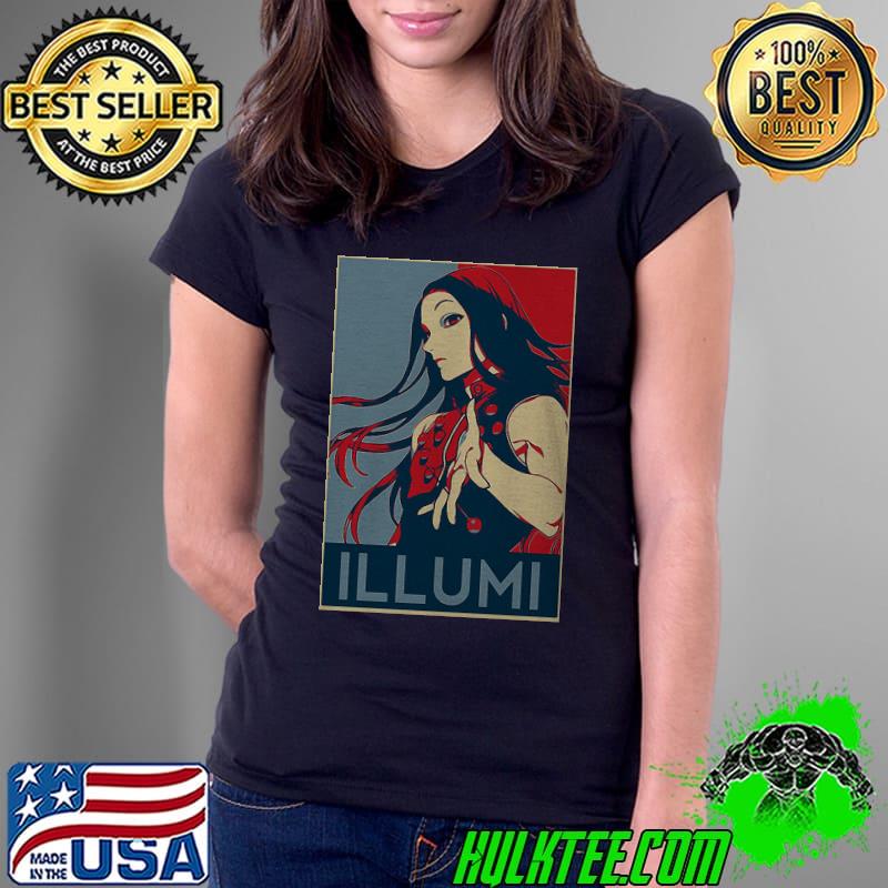 Hunter × Hunter Illumi Obey Retro Ladies Tee Hunter × Hunter Illumi Obey Retro Ladies Tee