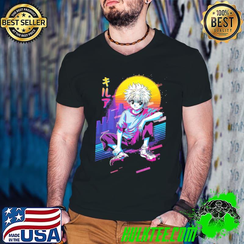 Hunter × Hunter Sunset Retro Guys V Neck Hunter × Hunter Sunset Retro Guys V Neck