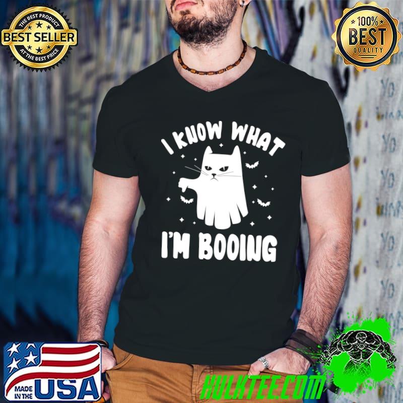I Know What I'm Booing Ghost Hunting Halloween T-Shirt