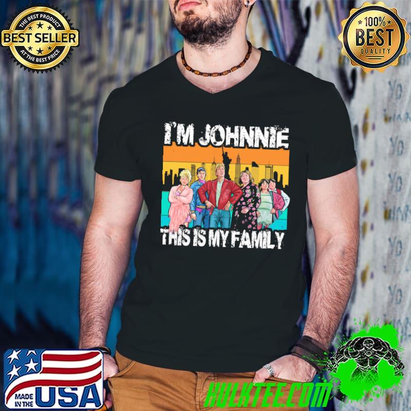 I'm Jonnie This Is My Familly Shirt Guys V Neck I'm Jonnie This Is My Familly Shirt Guys V Neck