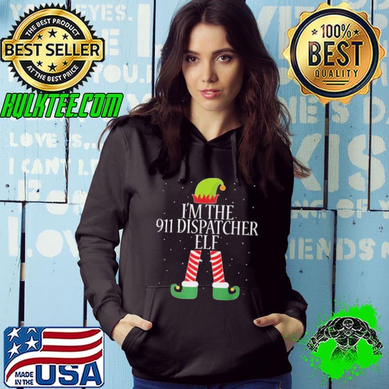 I'm The 911 Dispatcher Elf Christmas Elves Shirt