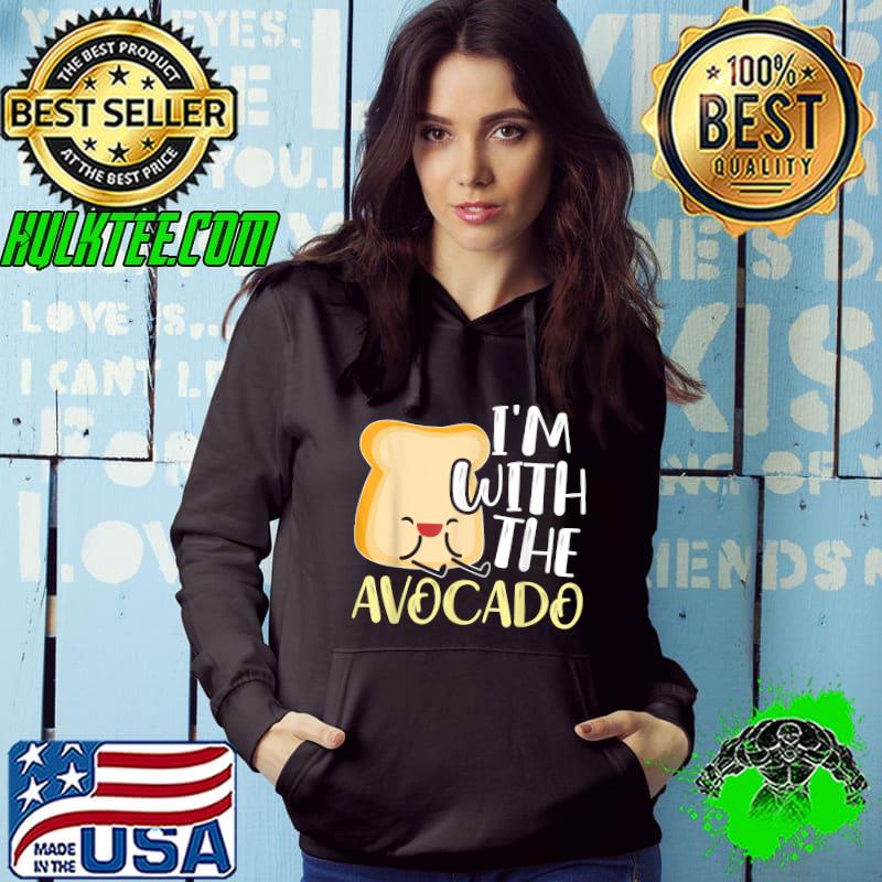 Im With The Avocado Toast Halloween Costume Holy Guacamole T-Shirt