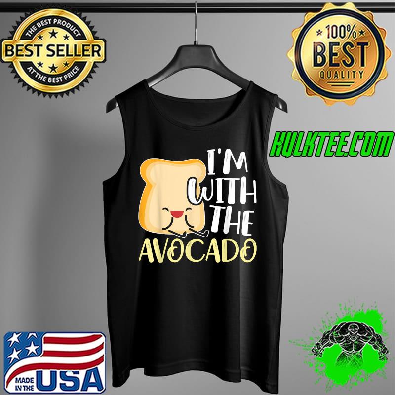Im With The Avocado Toast Halloween Costume Holy Guacamole T-Shirt Tank Top Im With The Avocado Toast Halloween Costume Holy Guacamole T-Shirt Tank Top
