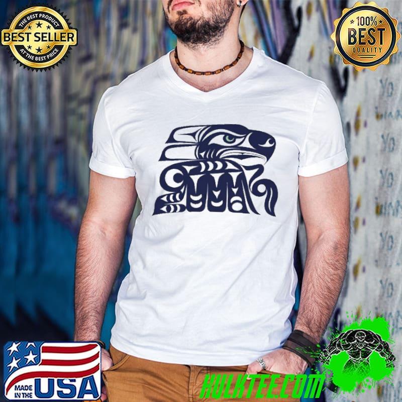 Indian Tribe Coast Salish Inspired Seahawks shirt