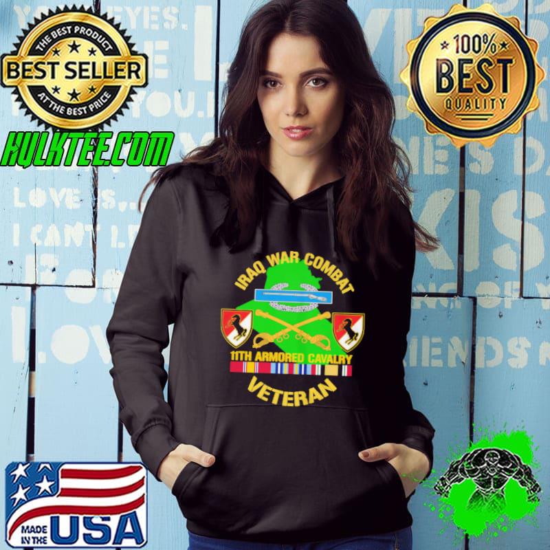 Iraq War Combat 11th Armored Cavalry Veteran shirt