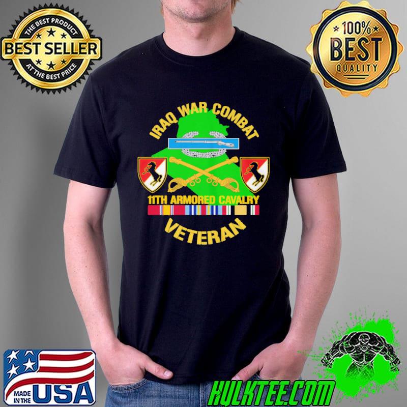 Iraq War Combat 11th Armored Cavalry Veteran s Unisex Iraq War Combat 11th Armored Cavalry Veteran s Unisex