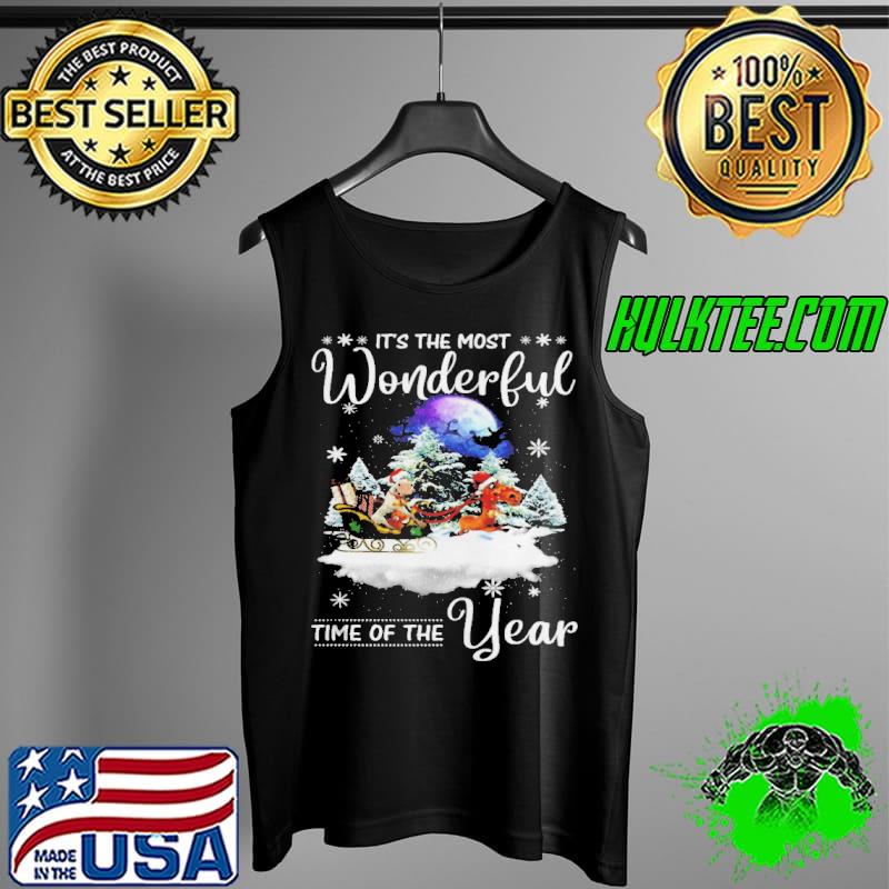 It’s The Most Wonderful Time Of The Year Horse Christmas Shirt Tank Top It’s The Most Wonderful Time Of The Year Horse Christmas Shirt Tank Top