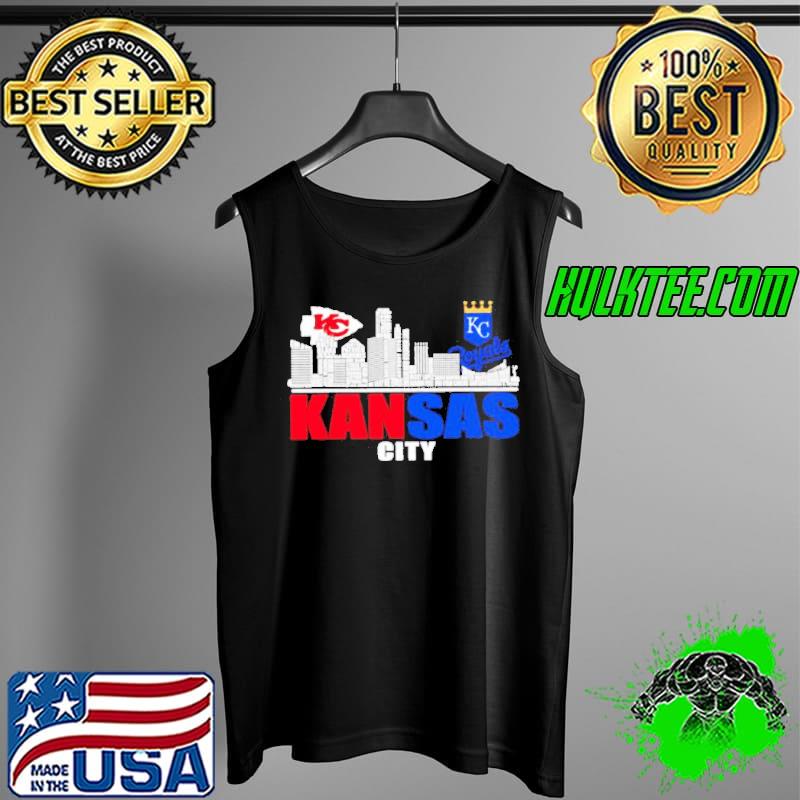 Kansas City Chiefs and Kansas City Royals Football Kansas City s Tank Top Kansas City Chiefs and Kansas City Royals Football Kansas City s Tank Top