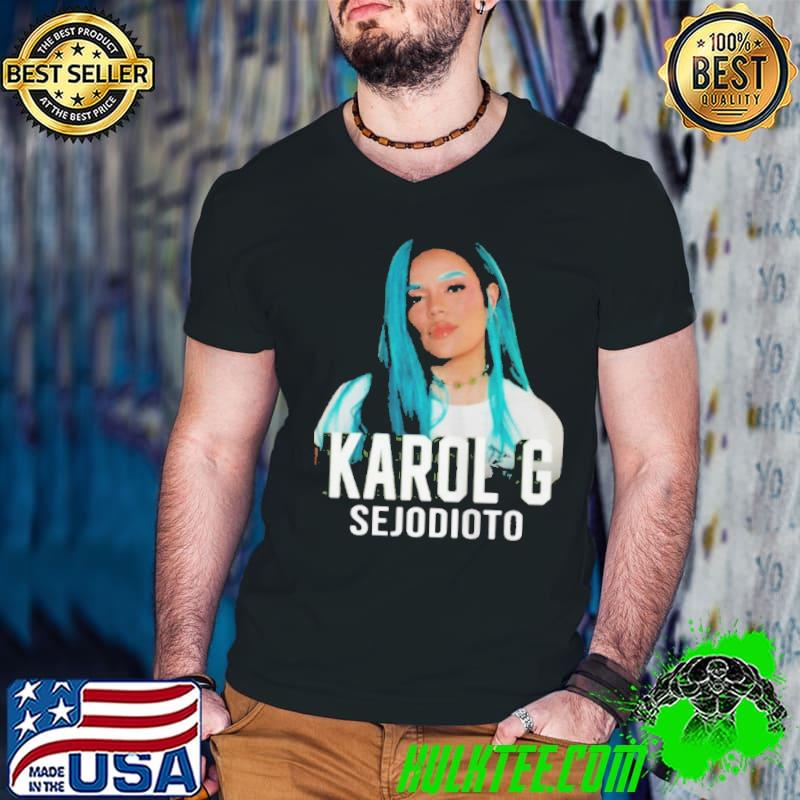 KAROL G SEJODIOTO SHIRT Guys V Neck KAROL G SEJODIOTO SHIRT Guys V Neck