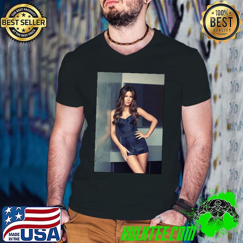 Kate Beckinsale Sexy s Guys V Neck Kate Beckinsale Sexy s Guys V Neck
