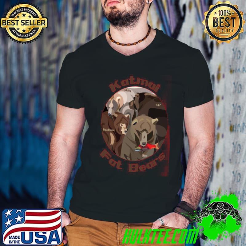 Katmai Fat Bears 747 Celebration Shirt Guys V Neck Katmai Fat Bears 747 Celebration Shirt Guys V Neck