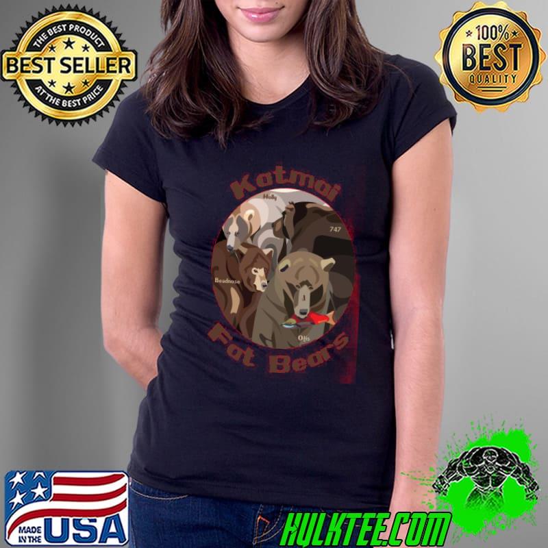 Katmai Fat Bears 747 Celebration Shirt Ladies Tee Katmai Fat Bears 747 Celebration Shirt Ladies Tee