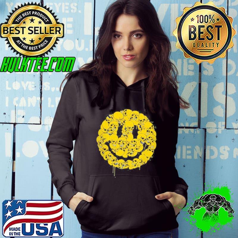 Keep smiling skull shirt