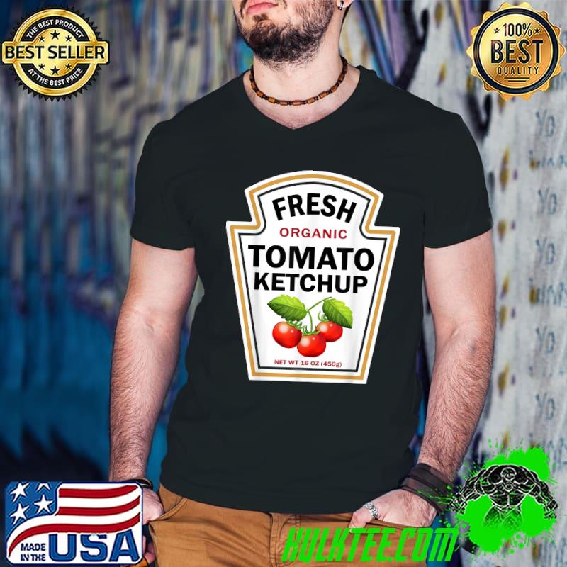 Ketchup Easy Halloween DIY Costume Matching Group Couples T-Shirt