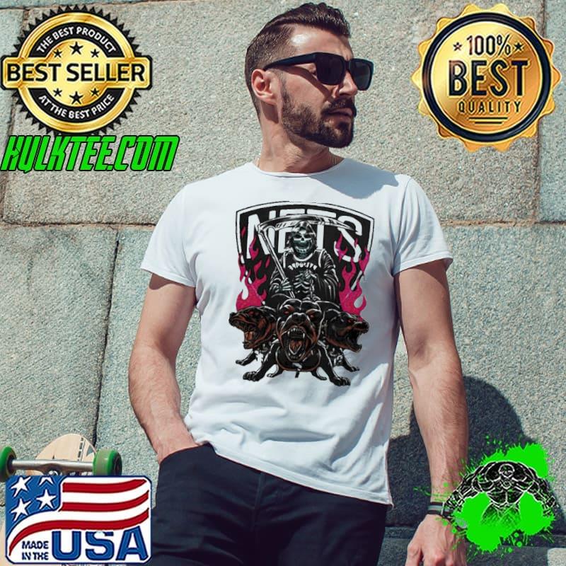 Kevin Durant Dead Ride Cerberus Brooklyn Nets Bulldog Skull Shirt Unisex Kevin Durant Dead Ride Cerberus Brooklyn Nets Bulldog Skull Shirt Unisex