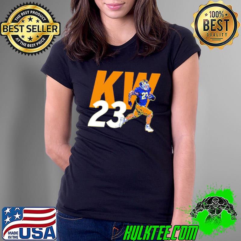 Kyren Williams KW23 Notre Dame Fighting Ireland s Ladies Tee Kyren Williams KW23 Notre Dame Fighting Ireland s Ladies Tee