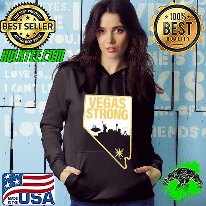 Las Vegas strong Las Vegas map shirt