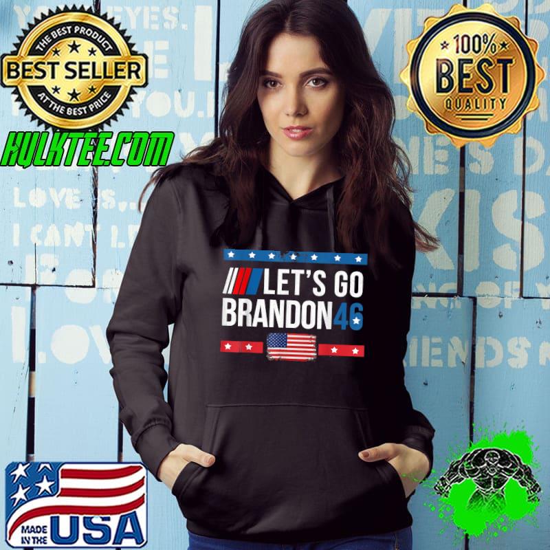 Let's Go Brandon 46 Conservative Anti Liberal US Flag T-Shirt Let's Go Brandon 46 Conservative Anti Liberal US Flag T-Shirt