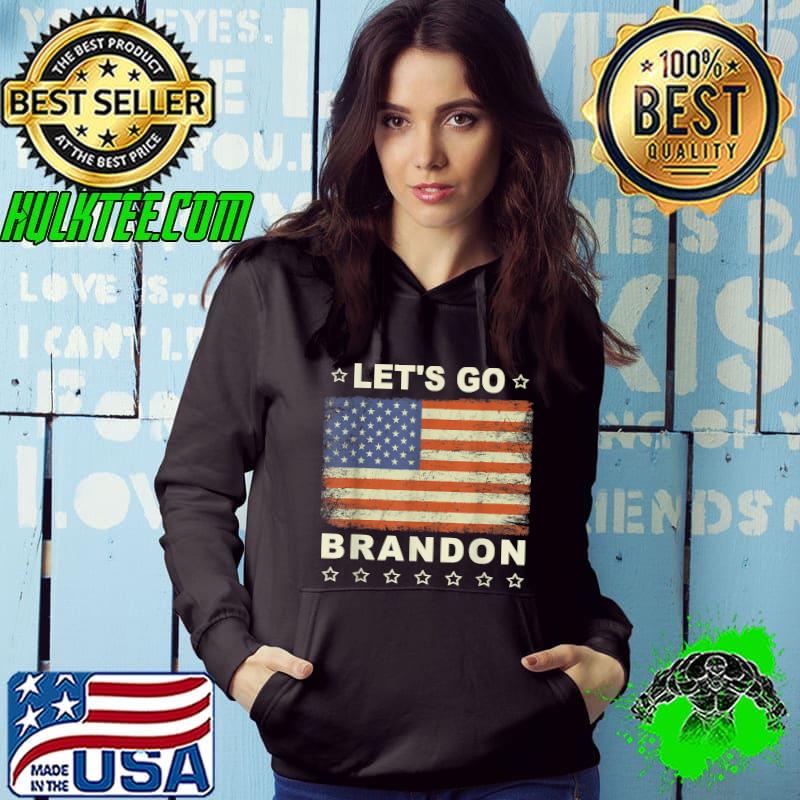 Let's Go Brandon American Flag Biden T-Shirt Let's Go Brandon American Flag Biden T-Shirt