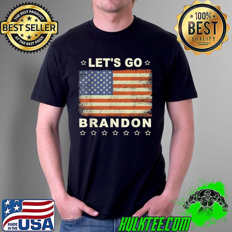 Let's Go Brandon American Flag Biden T-Shirt Unisex Let's Go Brandon American Flag Biden T-Shirt Unisex