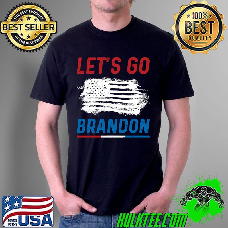 Let's Go Brandon American Flag Retro Vintage T-s Unisex Let's Go Brandon American Flag Retro Vintage T-s Unisex