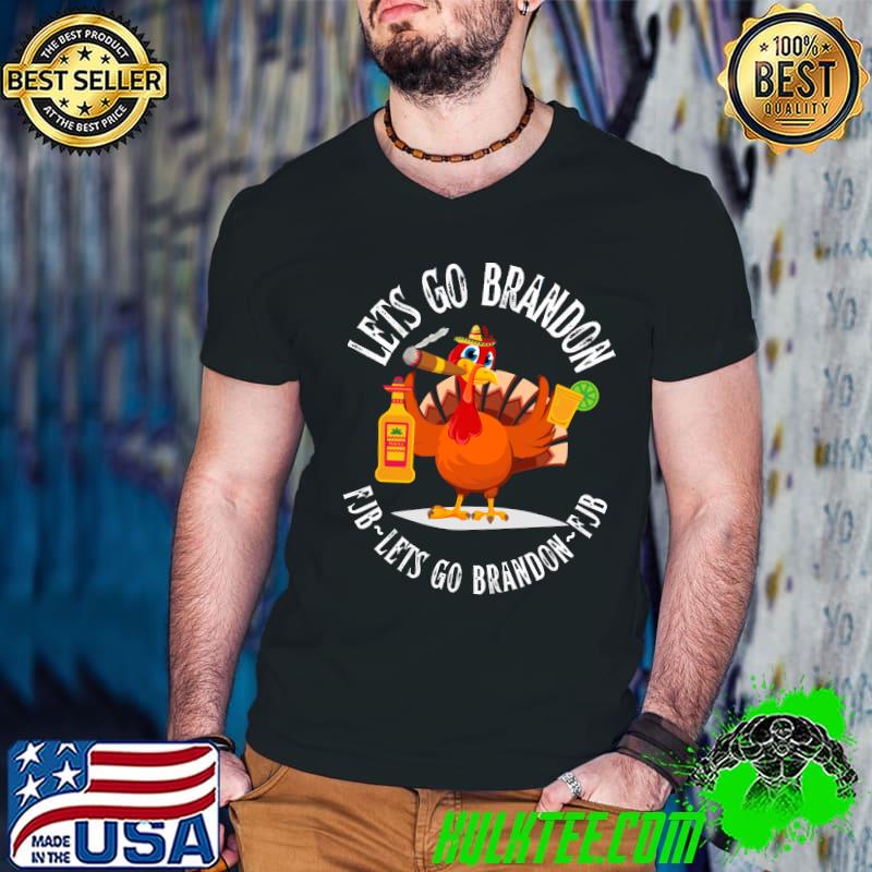 Let's Go Brandon FJB Halloween Thanksgiving T-shirt