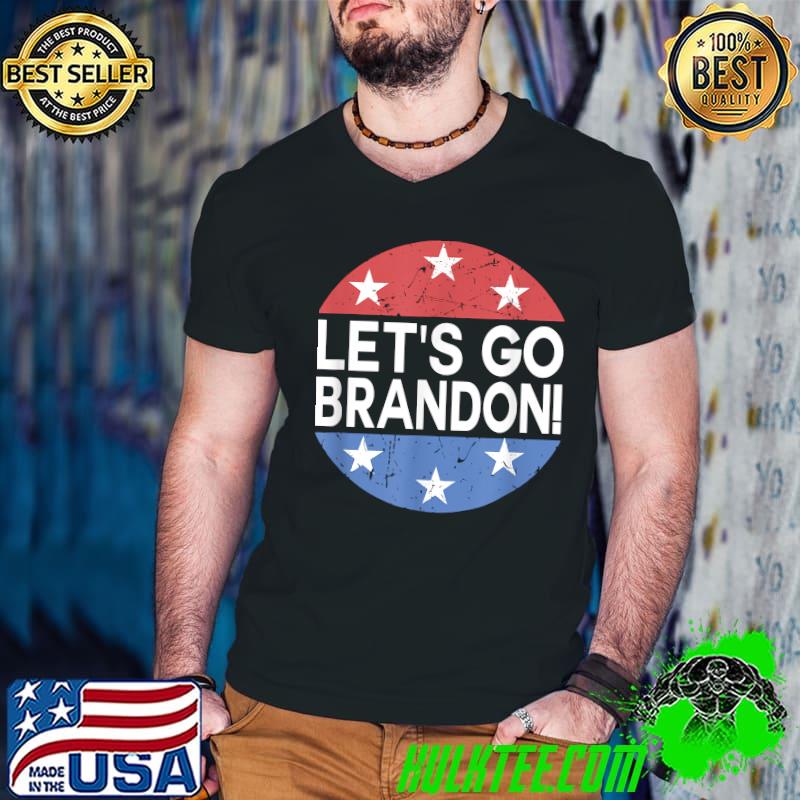 Let's Go Brandon, Joe Biden American flag T-Shirt