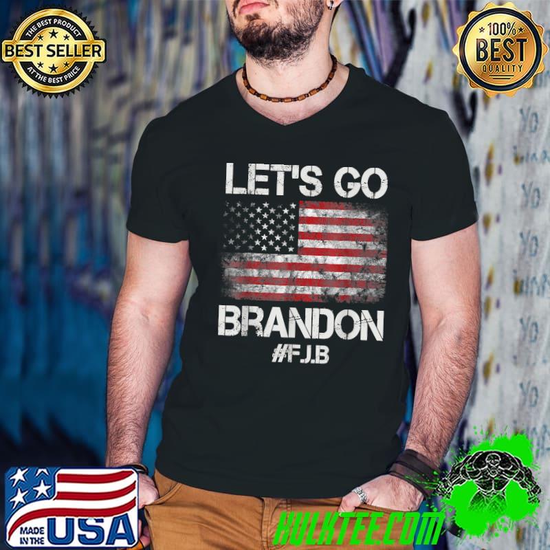 Let's Go Brandon Liberal US Flag T-Shirt