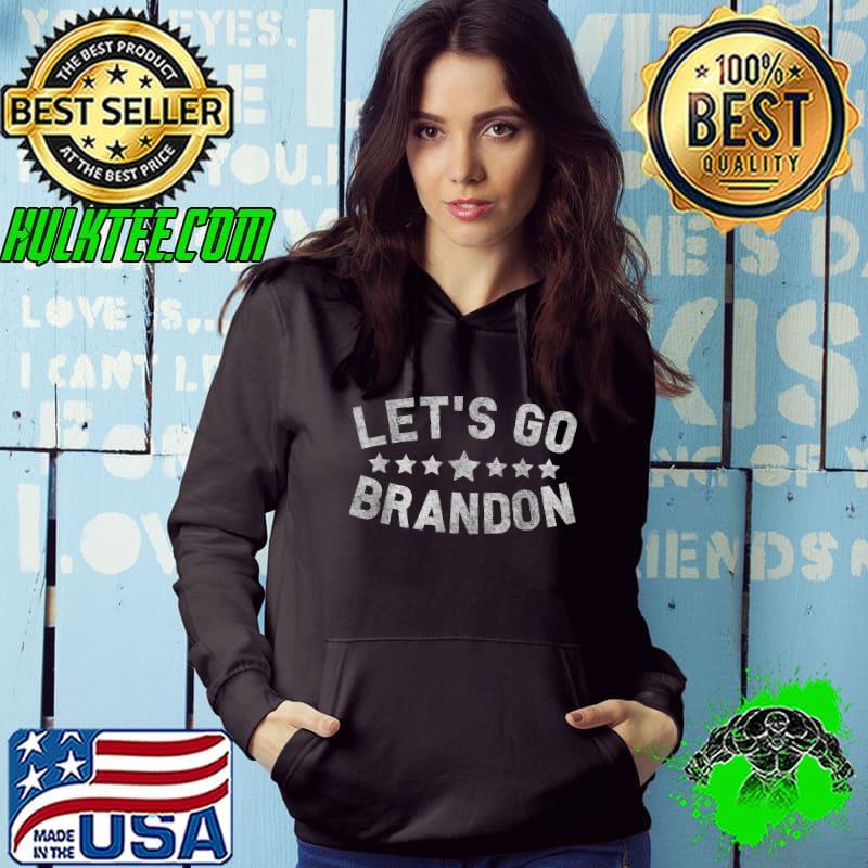 Let's Go Brandon Trump Middle Finger T-Shirt Hoodie Let's Go Brandon Trump Middle Finger T-Shirt Hoodie
