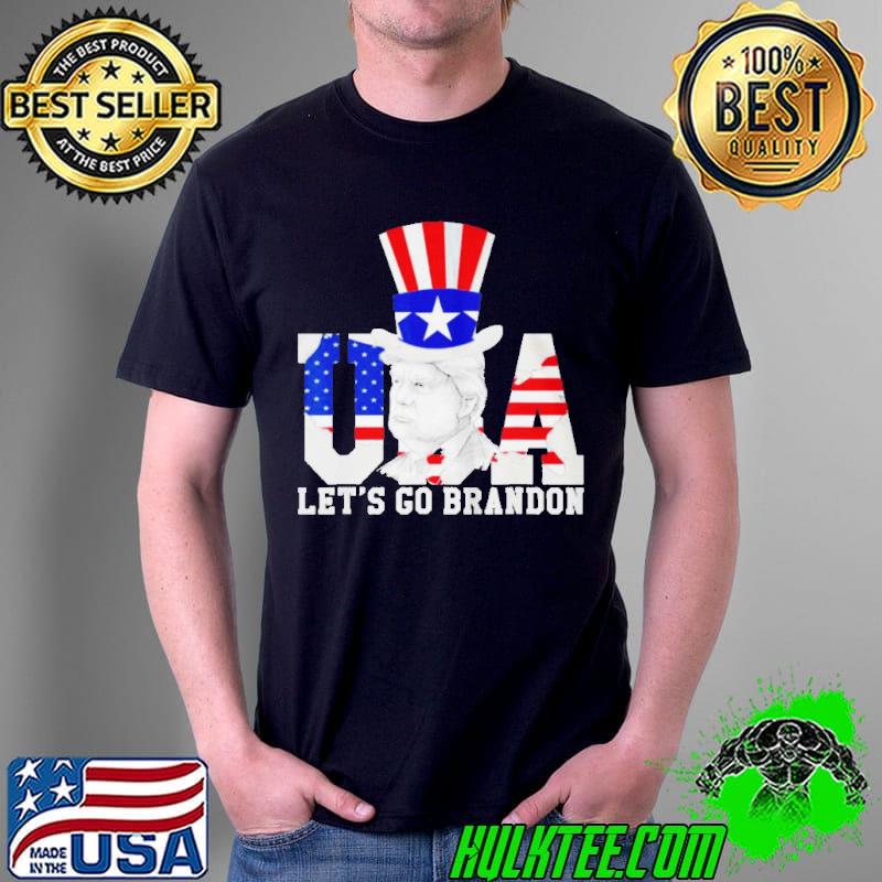 LETS GO BRANDON LETS GO BRANDON USA FLAG TRUMP 2024 SHIRT Unisex LETS GO BRANDON LETS GO BRANDON USA FLAG TRUMP 2024 SHIRT Unisex