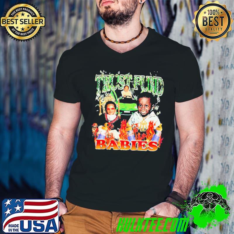 Lil Wayne Trust Fund Babies s Guys V Neck Lil Wayne Trust Fund Babies s Guys V Neck