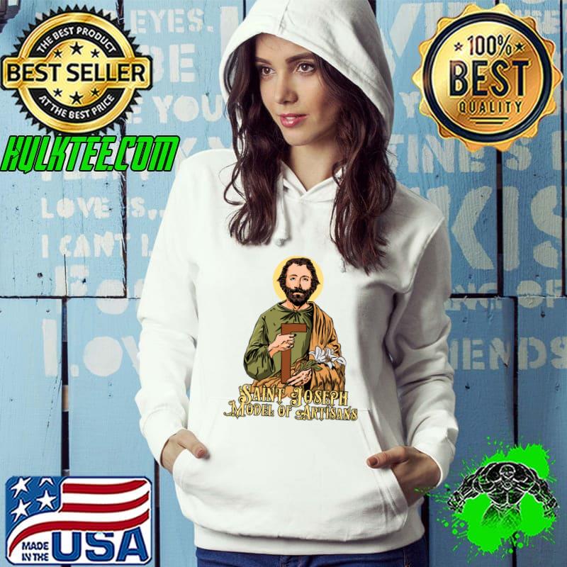 Litany of St Joseph Consecration Artisans Catholic Saint T-shirt