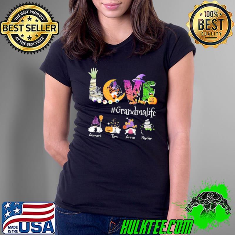 Love Grandmalife Pumpkin Shirt
