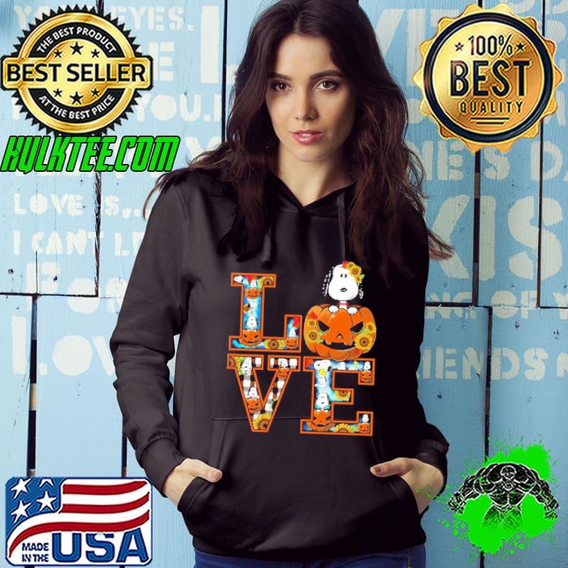 Love Halloween Snoopy Shirt