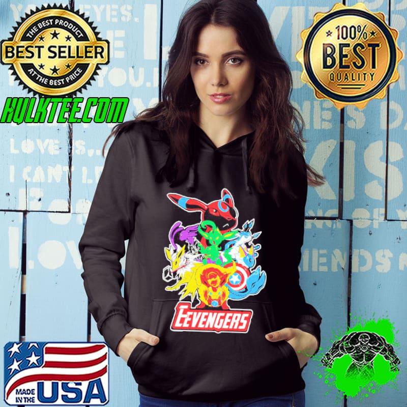 Marvel Pokemon Evolutions Nick Fursona Revengers Shirt