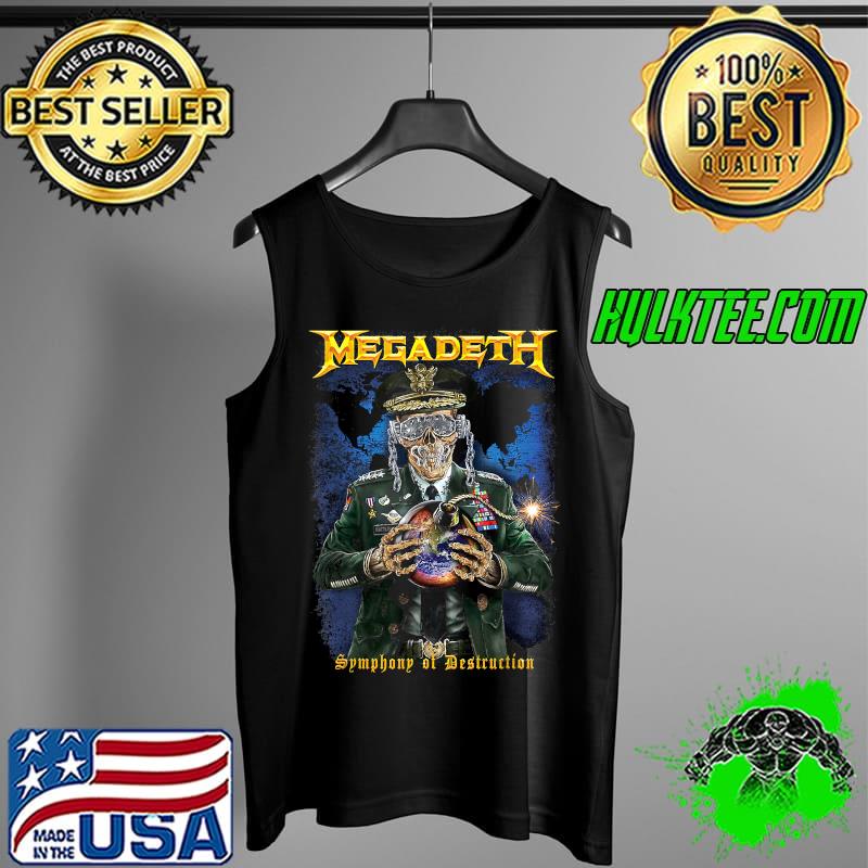 Megadeth – Vic Earth Bomb T-Shirt Tank Top Megadeth – Vic Earth Bomb T-Shirt Tank Top