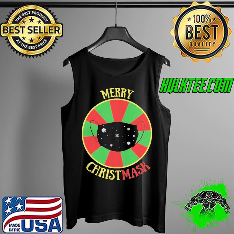 Merry Christmask Quarantine Christmas Essential Shirt Tank Top Merry Christmask Quarantine Christmas Essential Shirt Tank Top