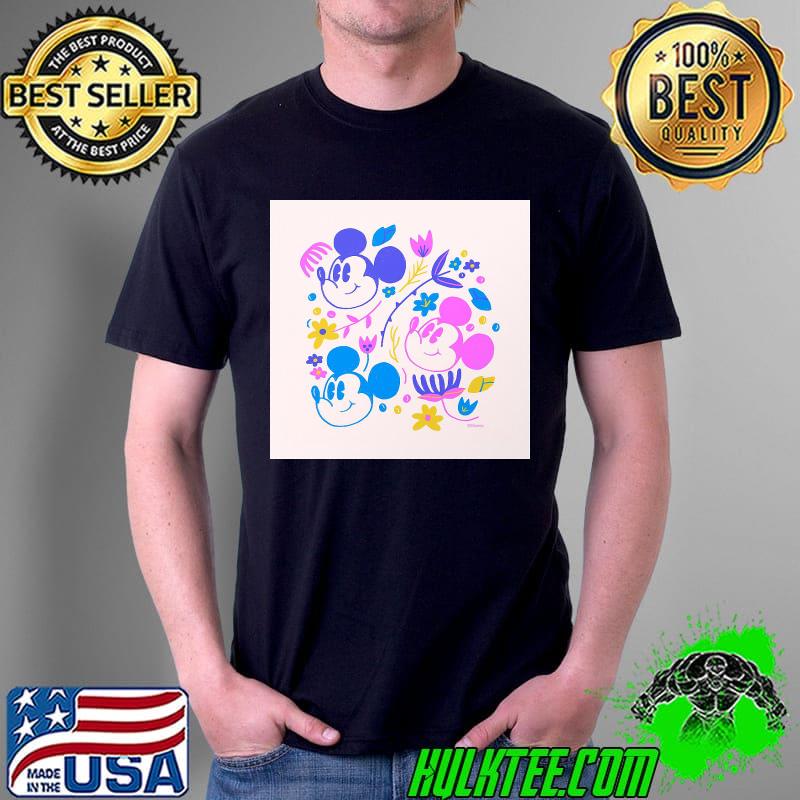 Mickey Floral Pop By Jenny Chang Rodriguez Disney Shirt Unisex Mickey Floral Pop By Jenny Chang Rodriguez Disney Shirt Unisex