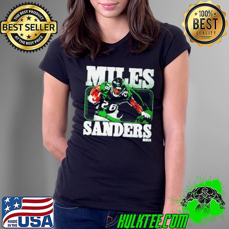 Miles Sanders Stiff Arm Philadelphia Eagles s Ladies Tee Miles Sanders Stiff Arm Philadelphia Eagles s Ladies Tee