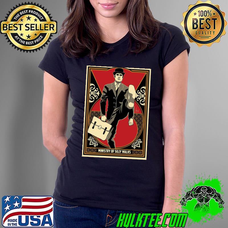Ministry Of Silly Walks Vintage Shirt Ladies Tee Ministry Of Silly Walks Vintage Shirt Ladies Tee