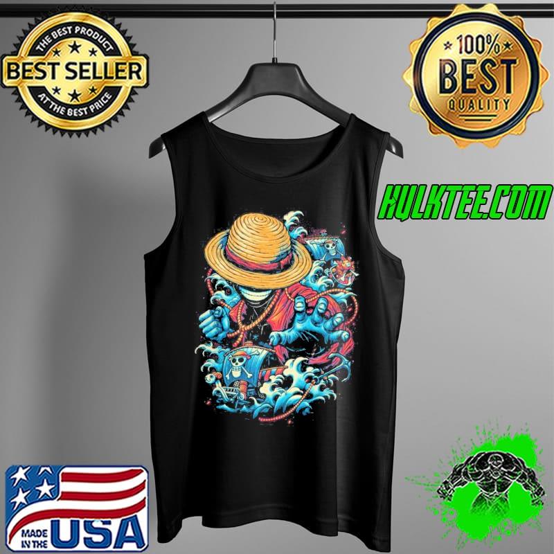 Monkey D. Luffy One Piece Shirt Tank Top Monkey D. Luffy One Piece Shirt Tank Top