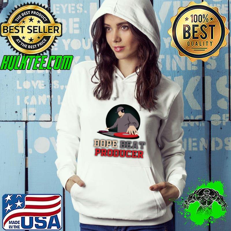 Music Producers Dope Beat Beatmaker Retro Synthesizer T-shirt