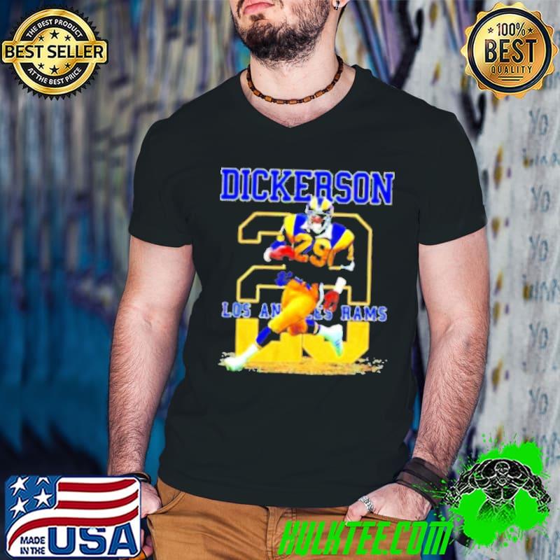 Ness Eric Dickerson 29 Los Angeles Rams Shirt